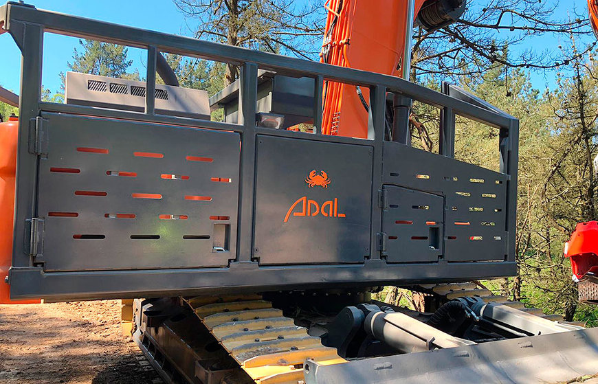 DOOSAN DX255NLC-5, IDEAL PARA TRABAJOS FORESTALES